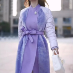 Wool Stitch Down Coat