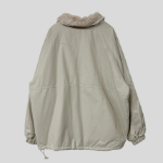 Oversized High Neck Quilted Coat