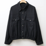Cotton Pocket Banding Shirt Jacket