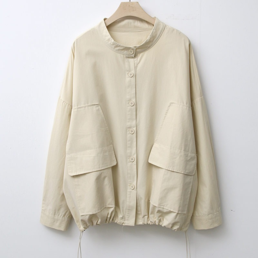 Cotton String China Collar Spring Jacket