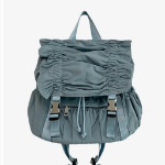 Frill Shirring Two-Buckle Backpack — лёгкий акцент в стиле casual romantic