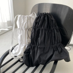 String Crinkle Y2K Shoulder Bag — трендовая сумка в стиле Y2K с эффектом барслака