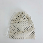 Dove String Dot Backpack — лёгкий рюкзак с акцентом на милый гороховый принт