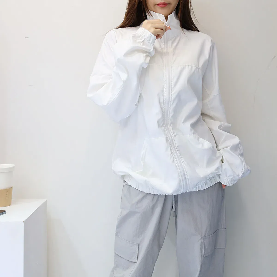 Seed – Unisex Overfit Zip-Up Windbreaker