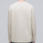 Cooltandard Crew Neck Long Sleeve T-shirt [Ecru]