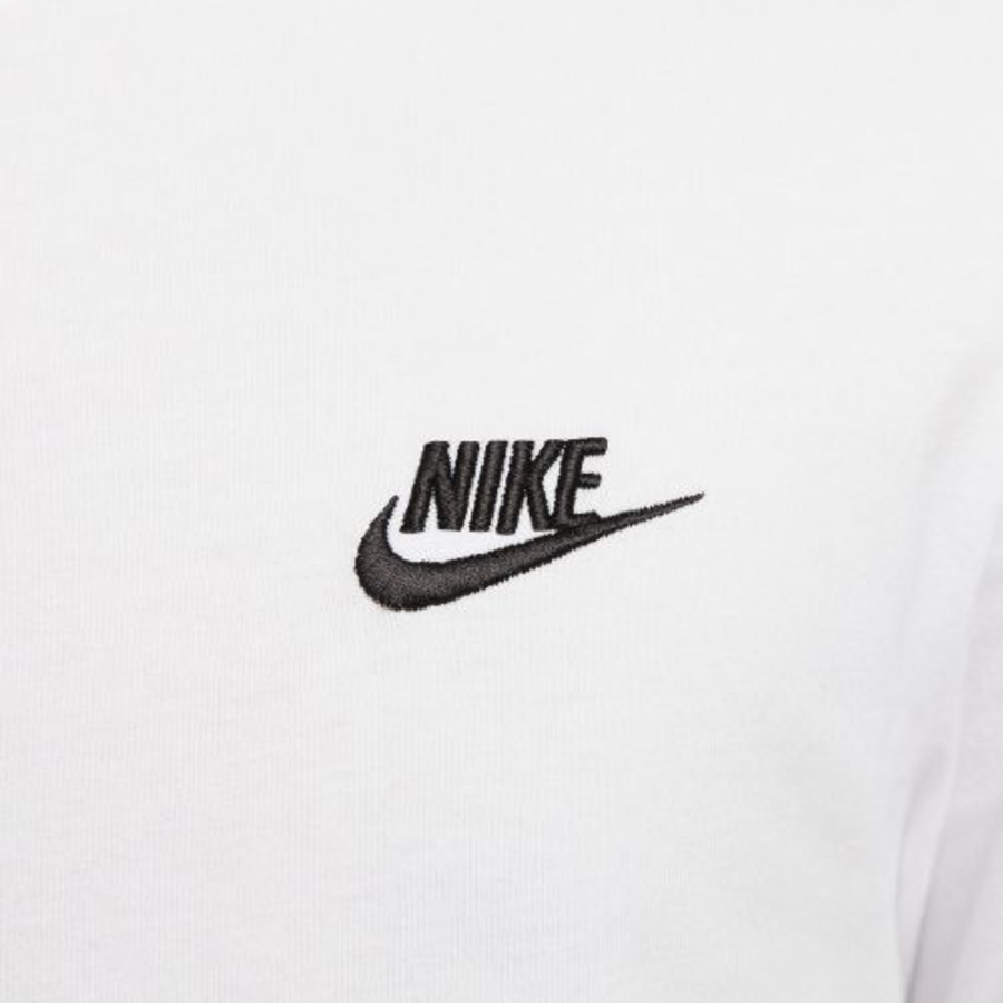 Nike Sportswear Club T-shirt M [White/Black] — AR4999-101