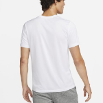 Nike Dri-FIT Fitness T-shirt M [White/Black]