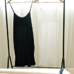 Time Slip Satin Silk Bodre Dress