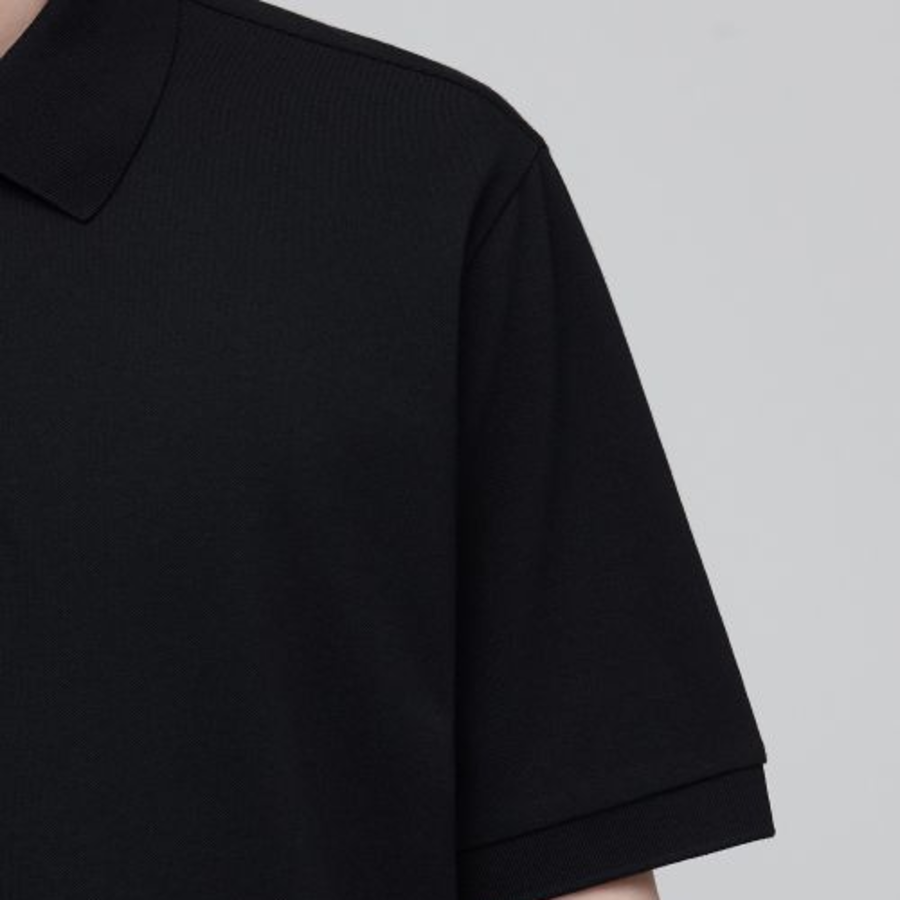 Cooltandard Piqué Polo Shirt [Black]