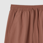 JAJU Seersucker Midi Skirt (Brick) — свежесть и стиль для тёплых дней
