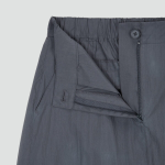 JAJU Seersucker Midi Skirt (Charcoal) — сдержанная элегантность на каждый день