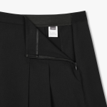 JAJU Pleated Long Skirt (Black) — лёгкость движения в классическом исполнении