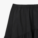 JAJU Shirring Skirt (Black) — женственность и комфорт в одном силуэте