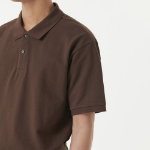 Relaxed Fit Piqué Polo Shirt [Baroque Brown]