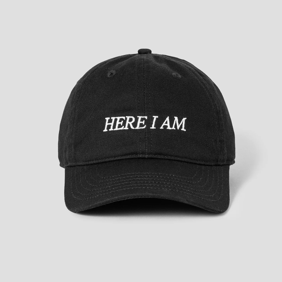 10 CORSO COMO Here I Am — базовая чёрная бейсболка