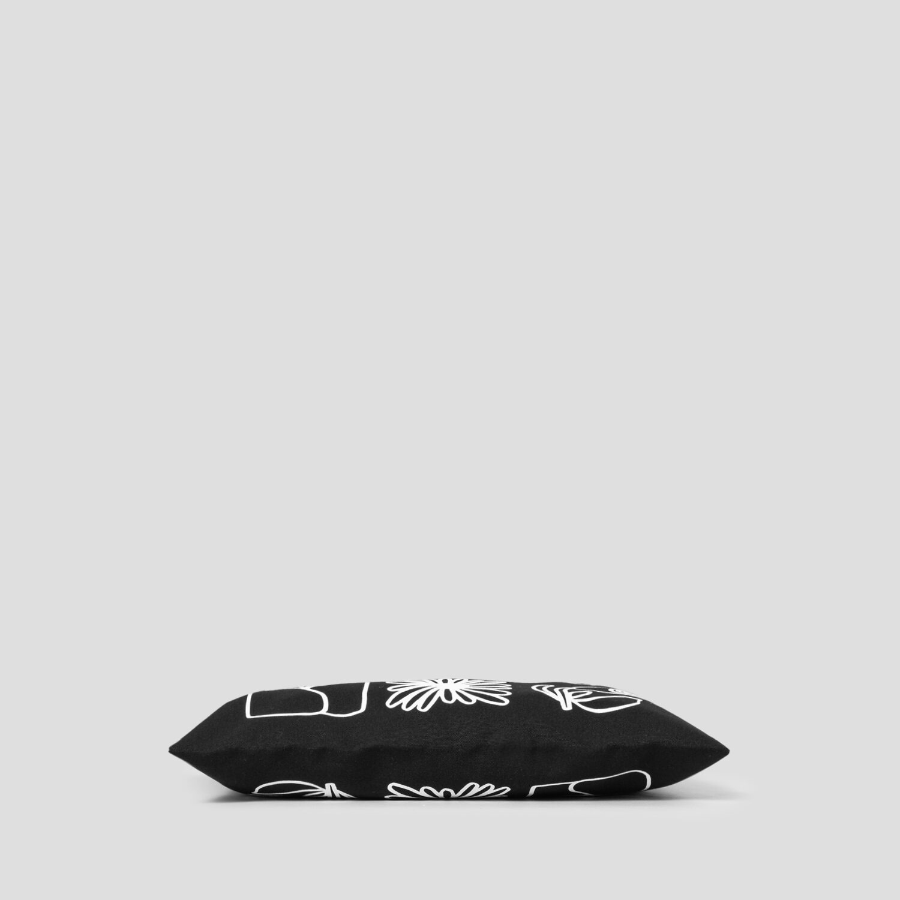10 CORSO COMO Flower Drawing Canvas Bag