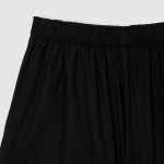 JAJU Eyelet Short-Sleeve Pajama Set (Black) — лёгкость и утончённость для домашнего уюта