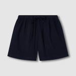 JAJU Summer Double Cotton 3-Piece Pajama Set (Navy) — лёгкость и комфорт на каждый вечер