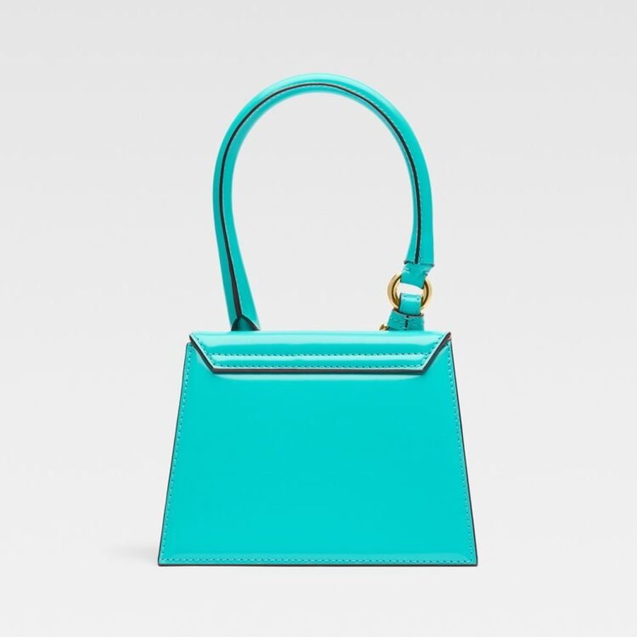 JACQUEMUS Le Chiquito Moyen Boucle - Turquoise