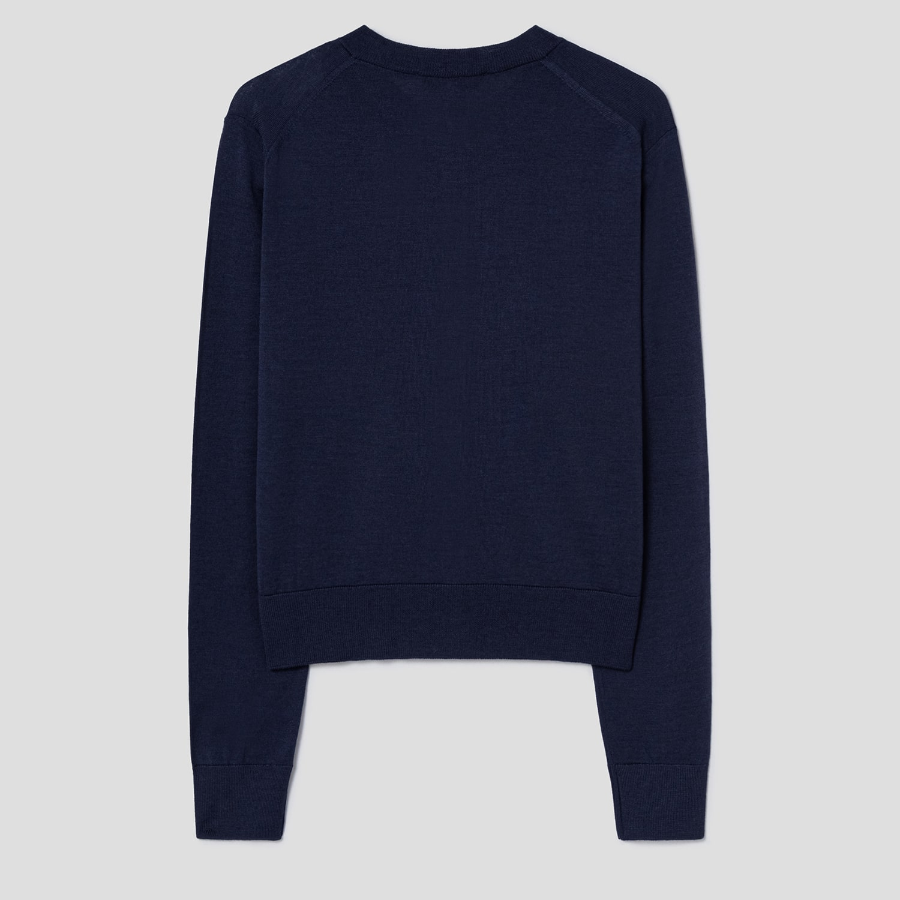 Maison Kitsuné Women Baby Fox Patch Regular Cardigan