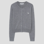 Maison Kitsuné Women Baby Fox Patch Regular Cardigan