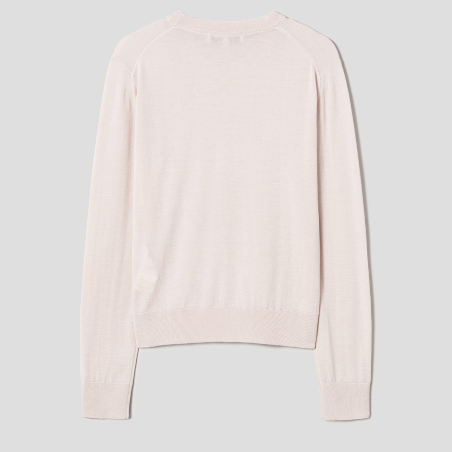 Maison Kitsuné Women Baby Fox Patch Regular Jumper