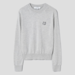Maison Kitsuné Women Fox Head Patch Regular Jumper