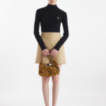 Maison Kitsune Women Baby Fox Patch Fine Ribbed Turtleneck