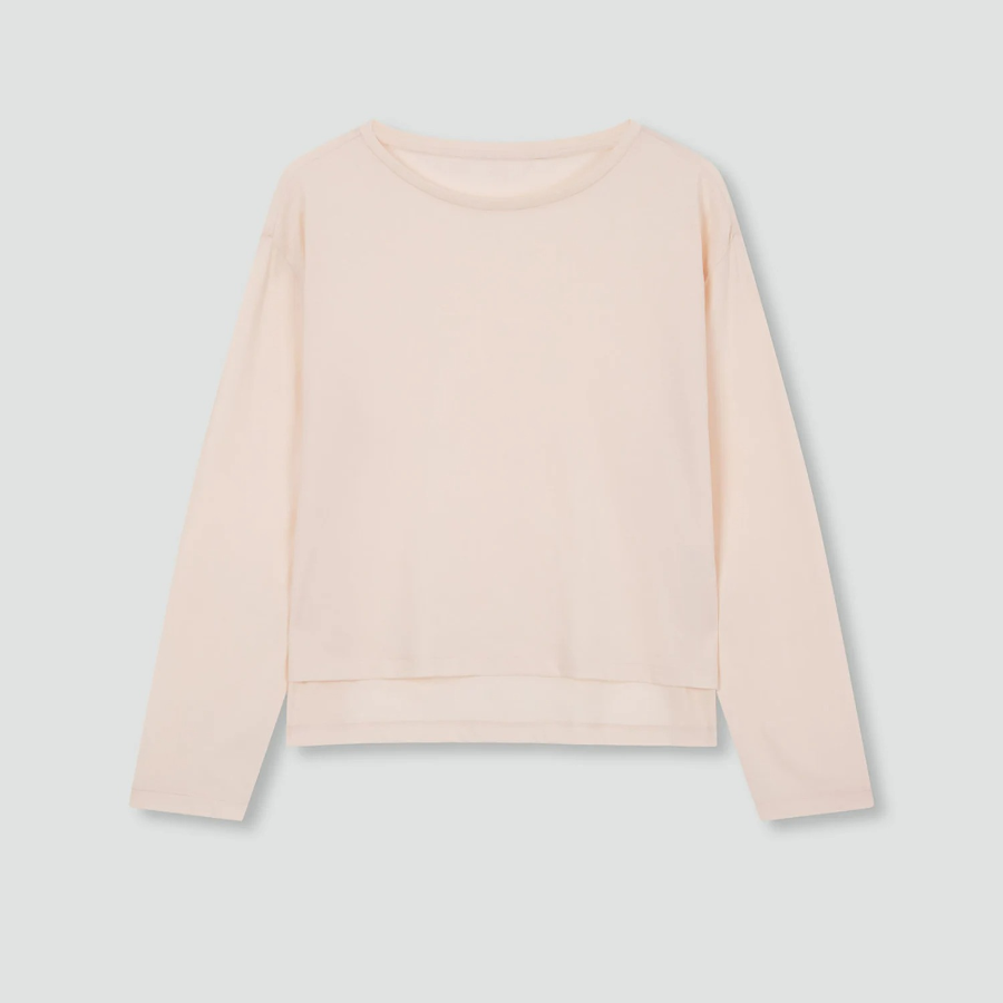 JAJU Pima Cotton Lounge T-Shirt (Pink) — мягкость премиального хлопка на каждый день
