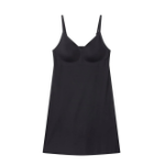 JAJU No-Line Bra Inner Dress (Black) — комфортная основа с эффектом невидимости