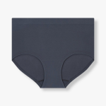 JAJU 720-Degree Stretch Seamless High-Rise Panty (Charcoal) — невидимая посадка и практичный стиль