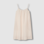 JAJU Cotton Seersucker Sleeveless Pajama Dress (Light Pink) — лёгкость и комфорт для летнего отдыха