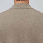 Minimal Mock Neck Knit [Beige]