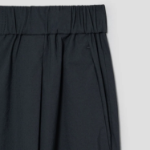 KUHO [Summer Icon Slacks] [Golf] Daily Use Tapered Tuck Pants – Ash