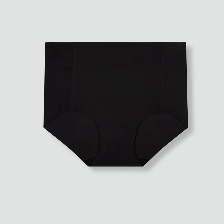 JAJU Perfect No-Line High-Rise Panty (Black) — невидимая поддержка с утонченным комфортом