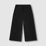 JAJU Wide Culottes Pants (Black) — стильные и свободные брюки-кюлоты для комфорта и лёгкости