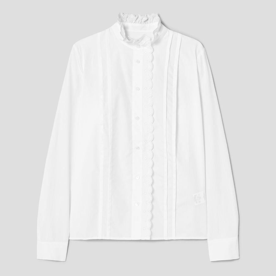 Maison Kitsune Women Blouse Craft Details