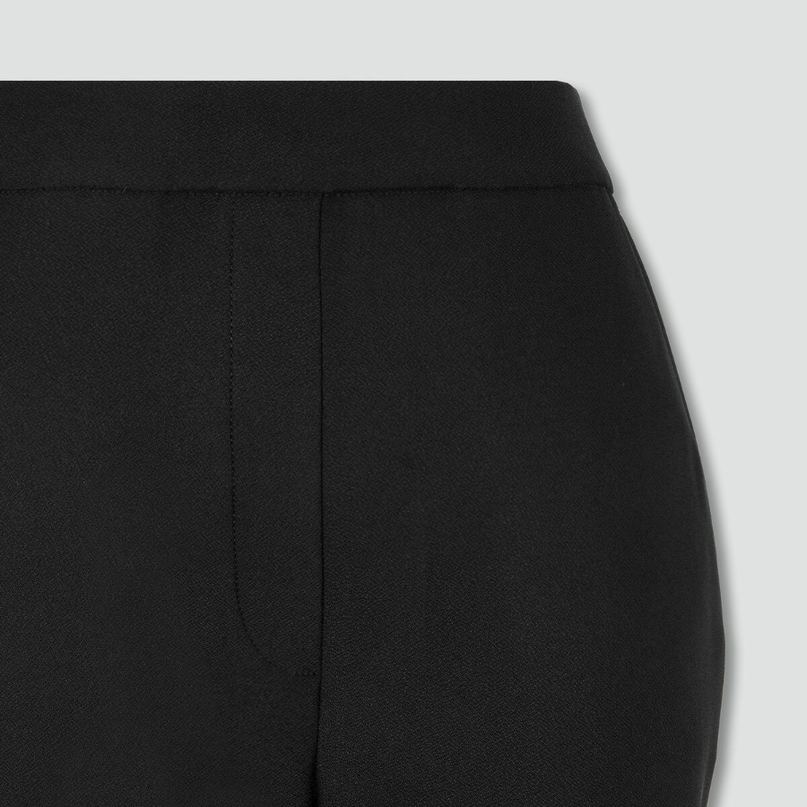 JAJU All-Day Bootcut Pants (Black) — элегантный комфорт для повседневной динамики