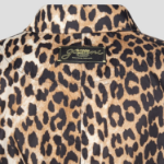 GANNI Duchesse Nylon Short Jacket – Brown
