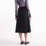 Maison Kitsune Women Button Down Midi Skirt