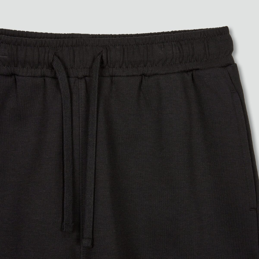 JAJU Sweat Half Pants (Black) — универсальные шорты для активного дня и отдыха