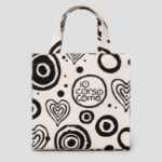 10 CORSO COMO – сумка Cuore Bianco Canvas Bag