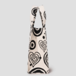 10 CORSO COMO – сумка Cuore Bianco Canvas Bag