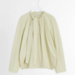 LEMAIRE – Ascot Blouse - Dusty Yellow