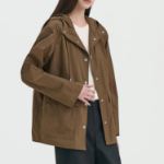 Theory Women Feather Nylon Hood Patch Jacket - Clove