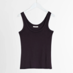 LEMAIRE – Rib Tank Top - Squid Ink