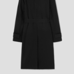 Theory Women Admiral Crepe Oaklane Trench Coat - Black