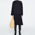 COS Quilted Mini Tote Bag – Light Yellow
