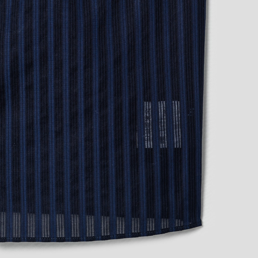 Theory Women Linear Cotton Shell - Nocturne Navy
