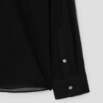 Theory Women Summer Cotton New Straight Shirt - Black